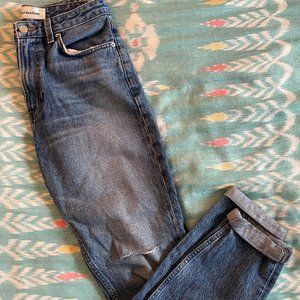 Reformation High Rise Cigarette Jeans